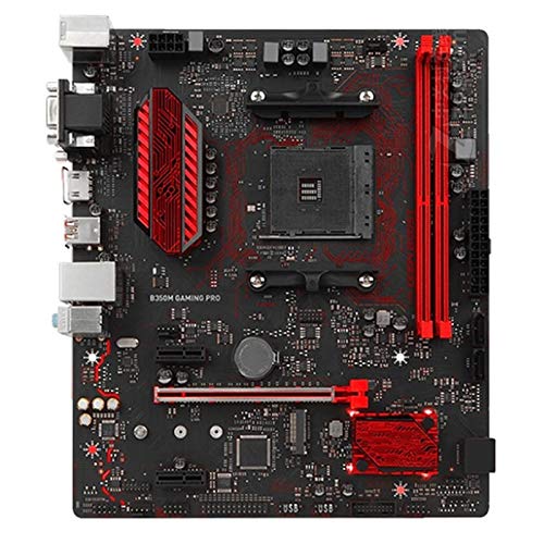 lilili Socket AM4 Fit para Fit For MSI B350M Gaming Pro Placa Base DDR4 32GB PCI-E 3.0 AMD B350 Desktop Fit para Fit For MSI B350 MAPINARIO AMD RYZEN M.2 SATA III Placa Base