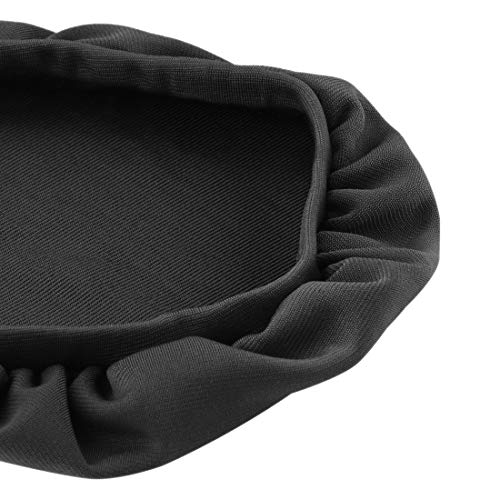 Linkidea - Fundas para Auriculares compatibles con Sony PS4, Razer ManO'War, SteelSeries Arctis Pro, Arctis 7, elásticas, Lavables, Protectores Sanitarios, Color Gris Oscuro (2 Pares)