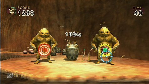 Link's Crossbow Training + Wii Zapper inclus [Importación francesa]