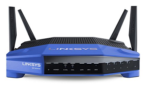 Linksys WRT3200ACM-EU - Router Wi-Fi Gigabit con Código Abierto y eSATA/USB 3.0