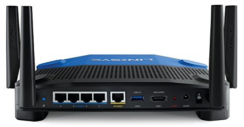 Linksys WRT3200ACM-EU - Router Wi-Fi Gigabit con Código Abierto y eSATA/USB 3.0