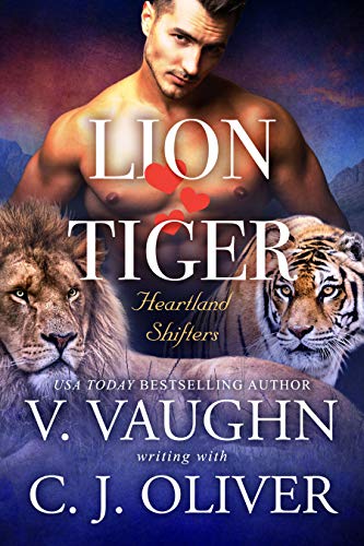 Lion Hearts Tiger: True Mate Love Romance (Heartland Shifters Book 1) (English Edition)