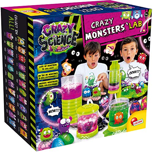 Lisciani - Crazy Science - El Grán laboratorio loco de los monstruos - Juego educativo cientifico para niños a partir de 7 años (EX77281)