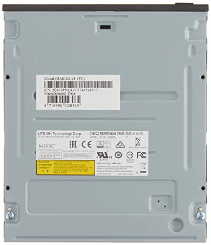 Lite-On IHAS124-14 - Unidad de Disco óptico, Negro