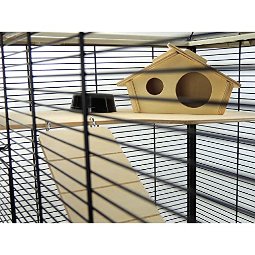 Little Friends Jaula Grosvenor, para Ratones y hámster, con Plataforma y Escalera de Madera