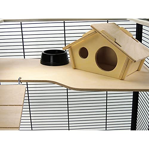 Little Friends Jaula Grosvenor, para Ratones y hámster, con Plataforma y Escalera de Madera