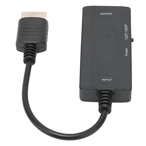 Liujaos Convertidor de Interfaz Multimedia HD, Cable de Interfaz Multimedia HD Soporte de Procesamiento de Color Avanzado Entrada PAL NTSC Totalmente Digital para la Consola Sega Dreamcast DC