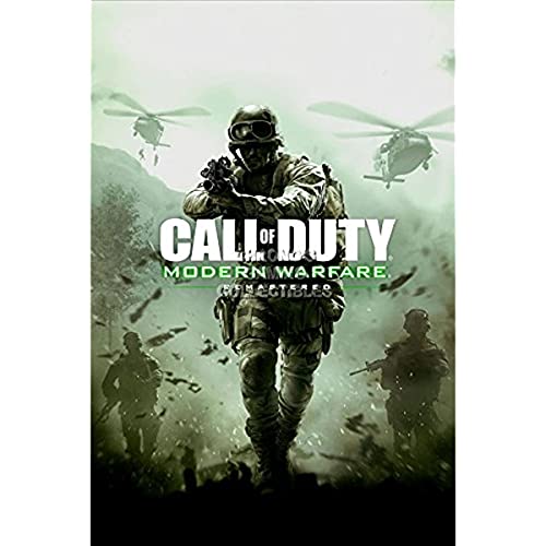 LizaCheng Call Of Duty Modern Warfare Remastered Poster Finish Finish Hecho En Usa Yext372 16qut 60x60cm NoFramed
