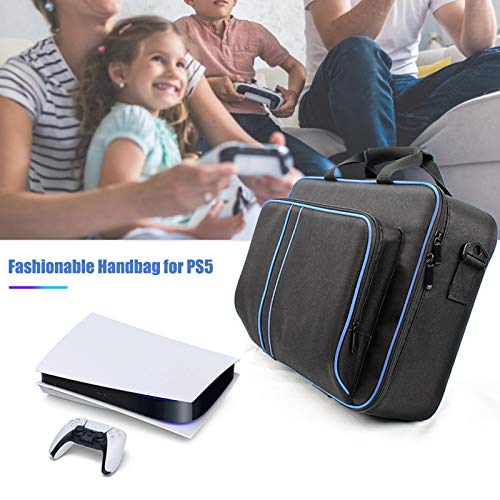 Ljourney La Más Nueva Bolsa De Almacenamiento para Accesorios De Consola PS5 - Estuche De Transporte Ultrafino Y De Gran Capacidad Bolsa De Viaje Impermeable Portátil