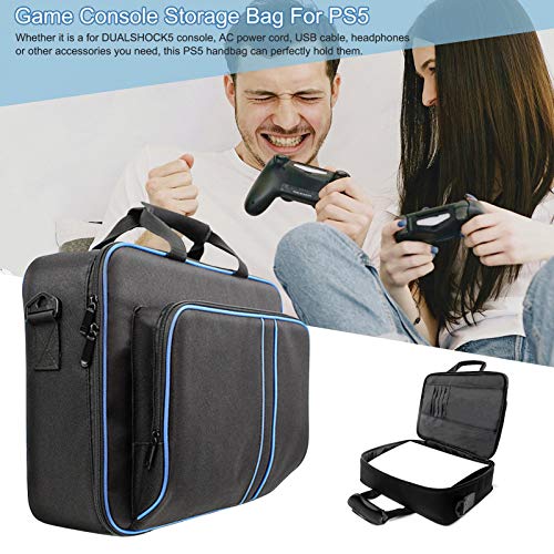 Ljourney La Más Nueva Bolsa De Almacenamiento para Accesorios De Consola PS5 - Estuche De Transporte Ultrafino Y De Gran Capacidad Bolsa De Viaje Impermeable Portátil