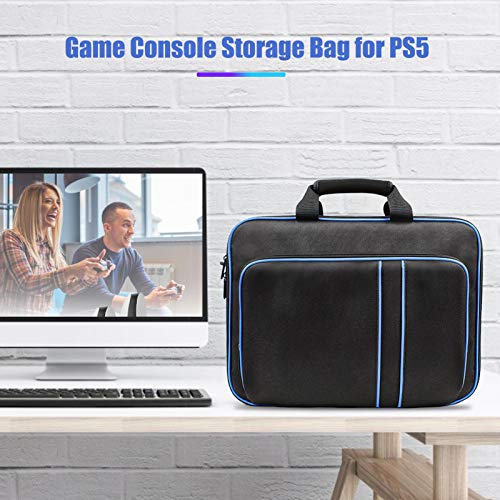 Ljourney La Más Nueva Bolsa De Almacenamiento para Accesorios De Consola PS5 - Estuche De Transporte Ultrafino Y De Gran Capacidad Bolsa De Viaje Impermeable Portátil