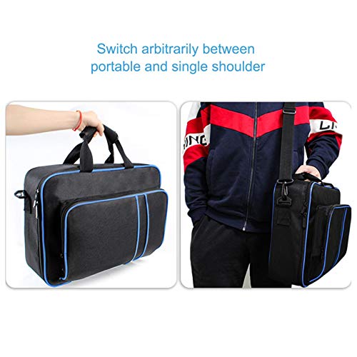 Ljourney La Más Nueva Bolsa De Almacenamiento para Accesorios De Consola PS5 - Estuche De Transporte Ultrafino Y De Gran Capacidad Bolsa De Viaje Impermeable Portátil