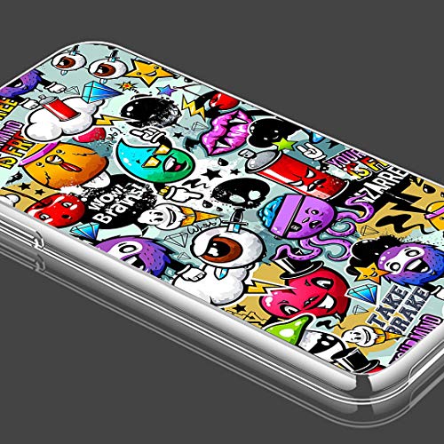 LJSM Funda para Sony Xperia L4 + Protector de Pantalla Cristal Templado Film Película Protectora - Transparente Carcasa Silicona TPU Suave Caso Case para Sony Xperia L4 (6.2") -XS40