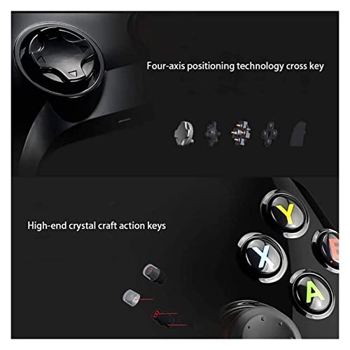 LLM Controlador De Juego Gamepad Inalámbrico 2.4GHz Bluetooth 5.0 Para iOS/Android/PC/PS3 - Negro