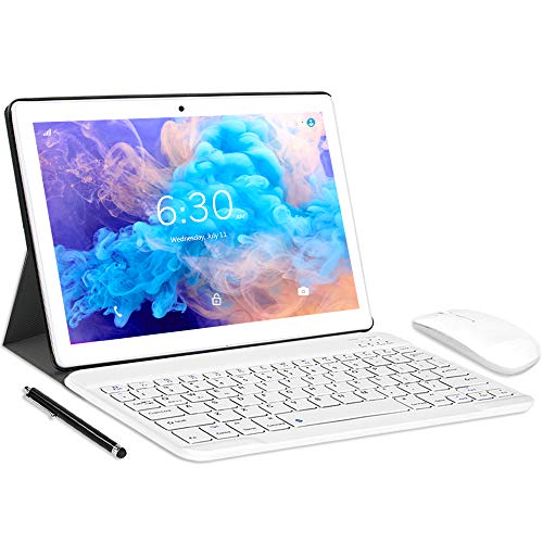 LNMBBS N10 Tablet 10" FHD, Octa-Core, 4G LTE Tablet Android 10.0, 4GB RAM, 64GB ROM, 1280 * 800 IPS, Tableta com Dual Camara, Dual/SIM/GPS/PTG/Bluetooth, (Gold)