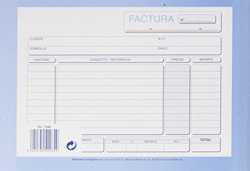 Loan T64 - Talonario, 1 unidad