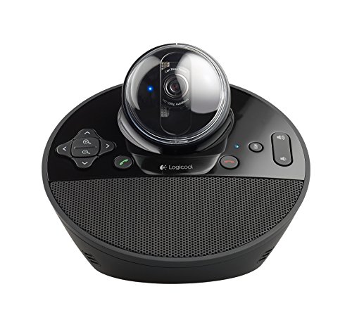 Logitech BCC950 Webcam Solución de Videoconferencia, Full HD 1080p, Video-Llamadas, Teams, Zoom, Fuze, Google Meet, Jabber, WebEx, BlueJeans, BroadSoft, GoToMeeting, Vidyo, Portátil/PC/Mac/Android