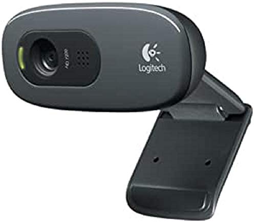 Logitech C270 - Webcam HD 720p, Color Negro