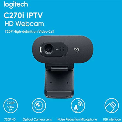 Logitech C270i IPTV Webcam HD - Plug & Play