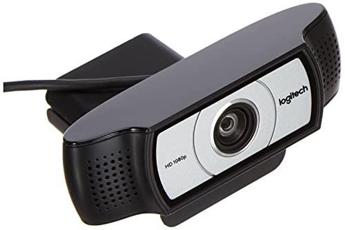 Logitech C930c HD Smart 1080P cámara Web con Cubierta para computadora Zeiss Lente USB cámara de vídeo Zoom Digital 4 Veces cámara Web (Modelo asiático)
