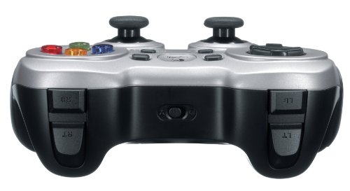 Logitech F710 Gamepad Inalámbrico, 2,4 GHz con Nano-Receptor USB, Distribución de Botones Clásica, Doble Efecto de Vibración, Mando de Dirección 4 Conmutadores, PC - Gris/Negro