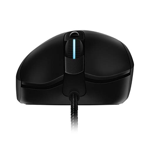 Logitech G403 LIGHTSPEED Ratón Gaming Cableado, Captor HERO 16K, 25,600 DPI, Pesos Ajustables, 6 Botones Programables, Memoría Integrada, Compatible con PC/Mac - Negro