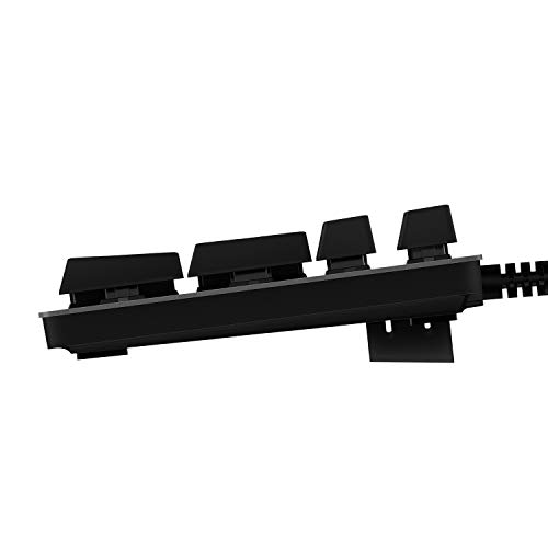 Logitech G512 SE Teclado Gaming Mecánico, Retroiluminado RGB LIGHTSYNC, Interruptores GX Blue, Aleación de Aluminio 5052, Teclas de Función, Conexión de Paso de USB, Disposición QWERTY, color Negro