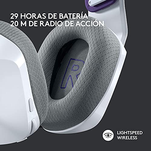 Logitech G733 LIGHTSPEED Auriculares con Micrófono Inalámbricos para Gaming con Diadema con Suspensión, LIGHTSYNC RGB