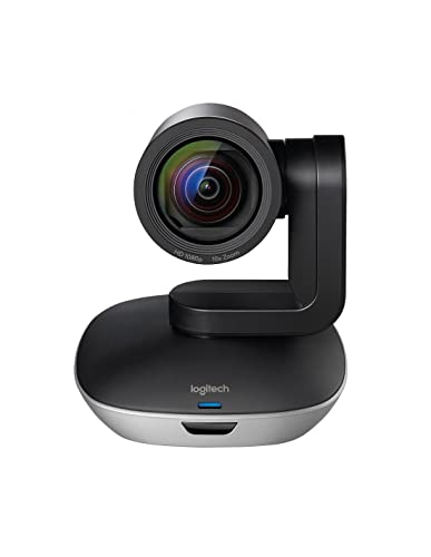 Logitech Group, Sistema de Webcam para Videoconferencia, Full HD 1080p/30fps, Enfoque Automático, Skype for Business, Teams, Zoom, Fuze, Hangouts Meet, Hardware, Cortana, Cisco Jabber, Portátil/PC/Mac