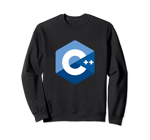 Logotipo de los programadores C ++ - C Plus Plus Software Engineer Coder Sudadera