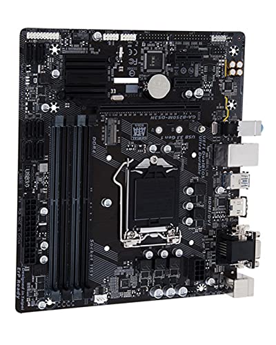LOKOER Tarjeta madrePlaca Base de Escritorio LGA1151 Fit For Gigabyte GA-B250M-DS3H Placa Base Original B250 B250M-DS3H DDR4