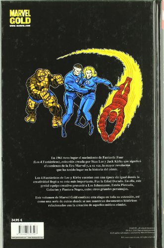 Los Cuatro Fantásticos. ¡La Edad Dorada! (Marvel Gold)