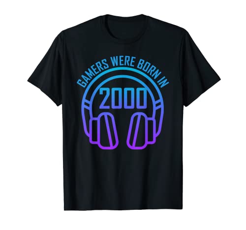 Los jugadores de videojuegos nacieron en 2000 Cumpleaños Camiseta