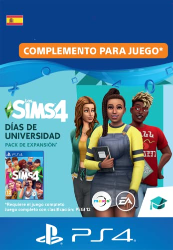 Los Sims 4 - Días de Universidad - Pack de Expansión | Código de descarga PS4 - Cuenta española