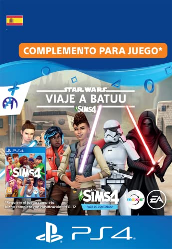 Los Sims 4 - Star Wars: Viaje a Batuu - Pack de Contenido | Código de descarga PS4 - Cuenta española