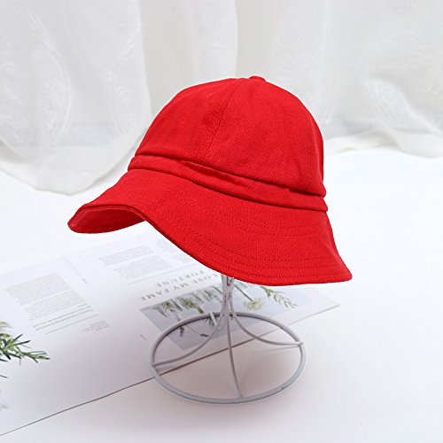 Love May algodón Fischer Sombrero Sombrero Gorro Playa Sombrero Hacha äufige Playa Plegable Sombrero para Macho y Hembra, algodón, Caramel Colour, 56-58 cm