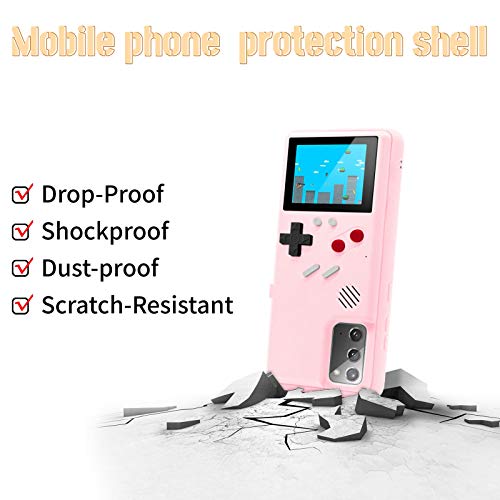 LucBuy Funda para Juegos para Galaxy, Cool Display a Todo Color,Estuche Protector Retro con 36 Fun Game,Estuche para Teléfono de Videojuegos para Galaxy Note10/20/S10/20/Plus/Ultra