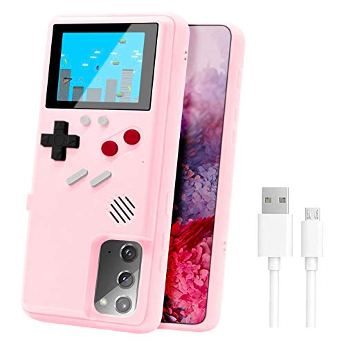 LucBuy Funda para Juegos para Galaxy, Cool Display a Todo Color,Estuche Protector Retro con 36 Fun Game,Estuche para Teléfono de Videojuegos para Galaxy Note10/20/S10/20/Plus/Ultra