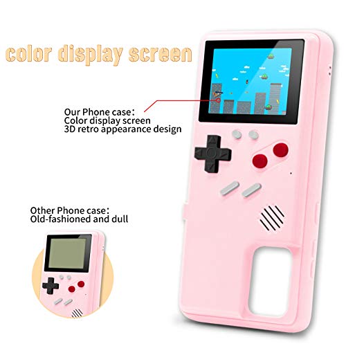 LucBuy Funda para Juegos para Galaxy, Cool Display a Todo Color,Estuche Protector Retro con 36 Fun Game,Estuche para Teléfono de Videojuegos para Galaxy Note10/20/S10/20/Plus/Ultra