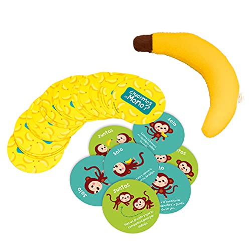 LUDILO Hacemos el mono, niños 2 años, Jugar en familia, habilidades motoras, infantiles, juegos educativos, motricidad 80981