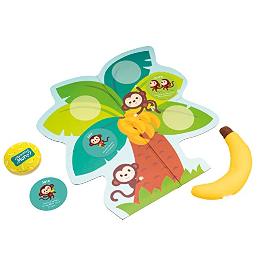 LUDILO Hacemos el mono, niños 2 años, Jugar en familia, habilidades motoras, infantiles, juegos educativos, motricidad 80981