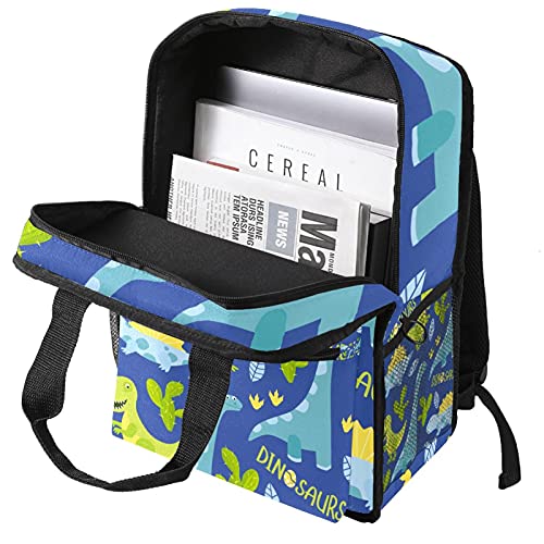 LUPIN Mochilas Dibujado a Mano Dinosaurio Mochila Viajar Escuela Secund