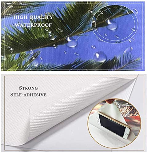 LXiFound Papel Tapiz De Murales De Pared -Flor kanji cisne planta -Papel Tapiz Mural Personalizado 3D Fotomural No Tejido Decoración Pegatina Mural Decorativos Extraíble Impermeable200x100cm