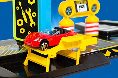 M MOLTO Parking Infantil con 4 Plantas