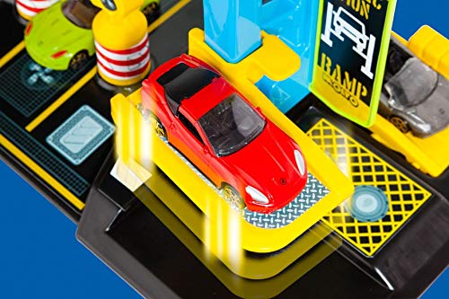 M MOLTO Parking Infantil con 4 Plantas