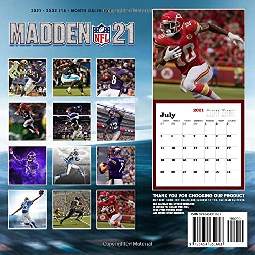 Madden NFL 21 Calendar 2022