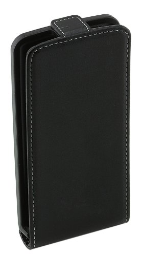 Made for Xperia SMA5118B - Funda de cuero para móvil Sony Xperia S, negro
