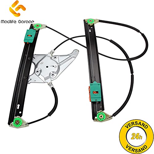 Madlife Garage 8L3837461 - Kit de reparación de elevalunas eléctrico, 2/3 puertas, sin motor, delantero izquierdo, A3 8L1