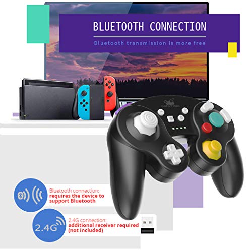 MAGELIYA Controlador de Juego inalámbrico Bluetooth Data Frog para N-intendo Switch Pro Gamepad
