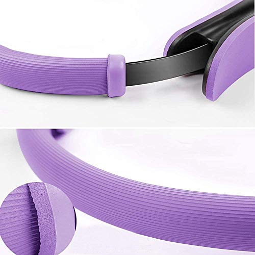 Magic Fitness Circle, equipo de resistencia al ejercicio, anillo de yoga Pilates de doble asa, anillo de entrenamiento de resistencia para tonificar y esculpir los muslos internos y externos